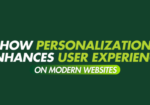 User Experience on Modern Websites
